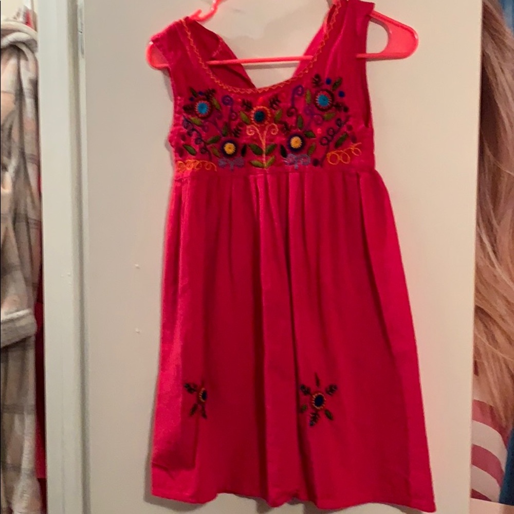 Pink Guatemala dress